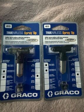 Graco TrueAirless Spray Tip Replacement -